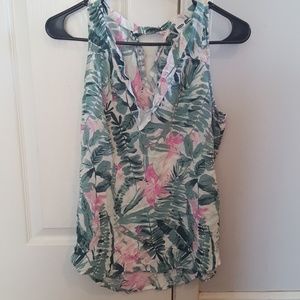 Floral tank/blouse
